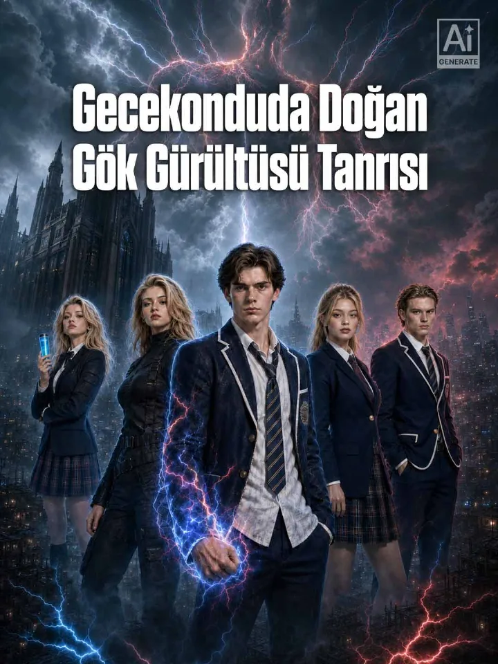 Gecekonduda Doğan Gök Gürültüsü Tanrısı dizi posteri — DramaTR Gecekonduda Doğan Gök Gürültüsü Tanrısı dizi posteri — DramaTR